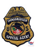 IMMIGRATION  SPECIAL AGENT PATCH OLD AGENCY