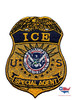 ICE SPECIAL AGENT LASER CUT  PATCH