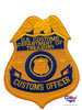 U.S. CUSTOMS DEPT. OF TREASURY CUSTOMS OFFICER  PATCH RARE