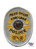 CORCORAN  POLICE CA  BADGE PATCH SMALL