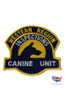 INS WESTERN REGION CANINE UNIT PATCH RARE