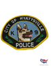 HYATTSVILLE POLICE K-9 NARCOTICS SHEPARD PATCH