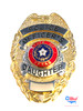 TEXAS POLICE OFFICERS DAUGHTER BADGE 