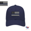 BLUELINE FLEX EMBLEM HAT VELCRO BACK