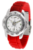 Webb Sheriff Fantom Silicone Watch - Silver