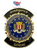 FBI INTELLIGENCE OFFICER  LAPEL PIN