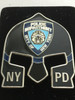 NYPD POLICE  WARRIOR  BLACK FACE COIN 