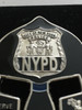 NYPD POLICE  WARRIOR  BLACK FACE COIN 