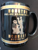 HOUSTON ROBBERY DIVISION 3 BADGES MUG VERY RARE 

