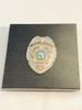 MIAMI DADE POLICE SILVER PAPERWEIGHT