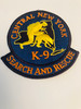 CENTRAL NY SEARCH & RESCUE K-9 PATCH 