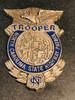 NORTH CAROLINA TROOPER  GRANITE PAPERWEIGHT