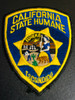 CA HUMANE POLICE PATCH