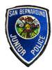 SAN BERNARDINO CA JUNIOR POLICE PATCH