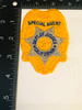 CALIFORNIA DOJ BADGE PATCH