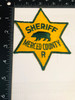 SHERIFF MERCED COUNTY CA PATCH