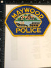 MAYWOOD CA POLICE PATCH