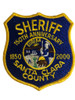 SANTA CLARA SHERIFF CA 150 ANNIV. PATCH