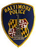 BALITMORE POLICE MD PATCH