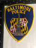 BALITMORE POLICE MD PATCH