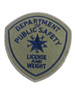 TEXAS DPS DRIVER LICENSE POLICE PATCH 2