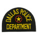 DALLAS POLICE TX POLICE LASER CUT PATCH