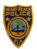 MIAMI BEACH FL POLICE PATCH