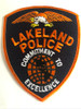 LAKELAND FL POLICE PATCH