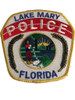 LAKE MARY FL POLICE PATCH 2