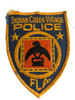INDIAN CREEK FL POLICE PATCH BLACK