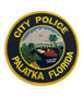 PALATKA FL POLICE PATCH