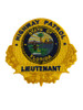 FLORIDA HIGHWAY PATROL LIEUTENANT BADGE PATCH