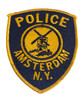 AMSTERDAM NY POLICE PATCH