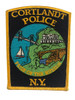 CORTLANDT NY POLICE PATCH