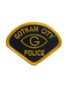 GOTHAM CITY NY POLICE PATCH SMALL