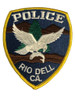 RIO DELL CA POLICE PATCH