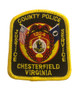 CHESTERFIELD VA POLICE PATCH
