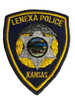 LENEXA KANSAS POLICE PATCH FREE SHIPPING!