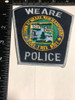 WEARE NH POLICE PATCH FREE SHIPPING! 