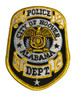 HOOVER AL POLICE PATCH FREE SHIPPING! 