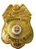 OKLAHOMA CITY OK  POLICE BADGE