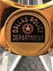 DALLAS TX POLICE TWIST KEY TAG FREE SHIPPING! 