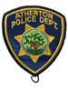 ATHERTON  POLICE CA PATCH 