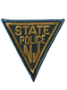 NJ STATE POLICE PATCH BLUE