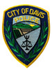 DAVIS POLICE CA PATCH