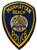 MANHATTAN BEACH  POLICE CA PATCH 