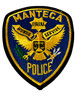 MANTECA  POLICE CA PATCH 