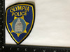 OLYMPIA  POLICE CA PATCH 