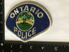 ONTARIO   POLICE CA PATCH 