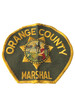 ORANGE COUNTY MARSHAL  POLICE CA PATCH 